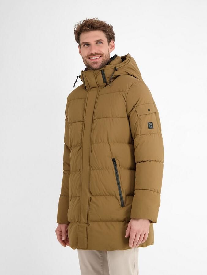 Lerros Winterjack Warm gevoerde doorgestikte tel met afneembare capuchon - Foto 2