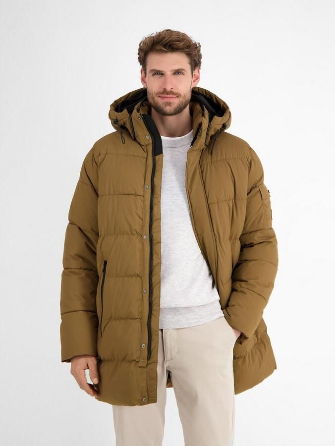 Lerros Winterjack Warm gevoerde doorgestikte tel met afneembare capuchon - Foto 3