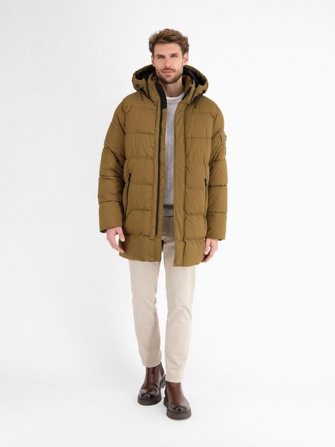 Lerros Winterjack Warm gevoerde doorgestikte tel met afneembare capuchon - Foto 4