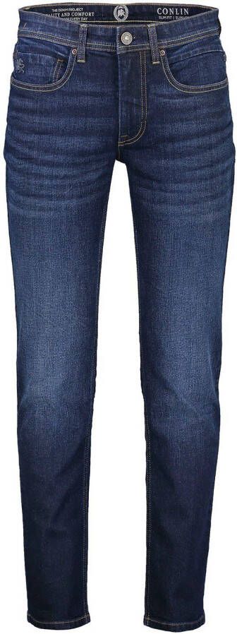 Lerros Slim fit jeans lichte slijtage-effecten