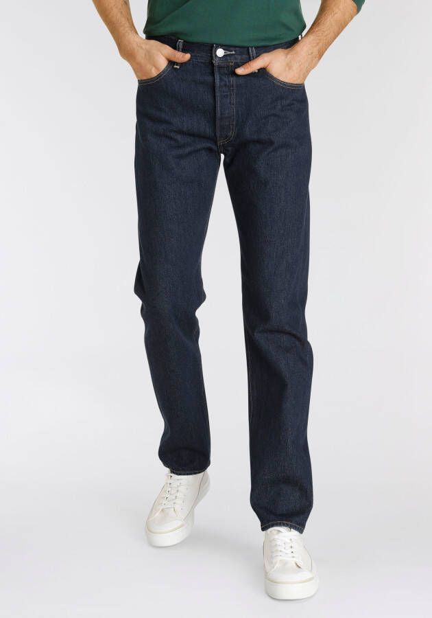 Levi's Klassieke Denim Jeans voor Dagelijks Gebruik Blue Heren