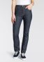 Levi's 300 Straight fit high rise jeans van katoen model '501' - Thumbnail 13