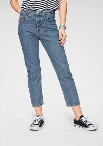 Levi's 7 8 jeans 501 CROP 501 collectie 5-pocket-stijl