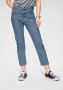 Levi's Regular fit jeans met riemlussen model '501 CROP JAZZ POP' - Thumbnail 2