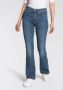 Levi's 712 high waist slim fit jeans medium blue denim - Thumbnail 3