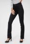 Levi's Zwarte Jeans Rechte Snit met Knoopsluiting Black Dames - Thumbnail 2