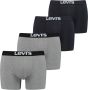 Levi's Boxershort Heren Solid Logo Boxer 4-pack (set 4 stuks) - Thumbnail 2