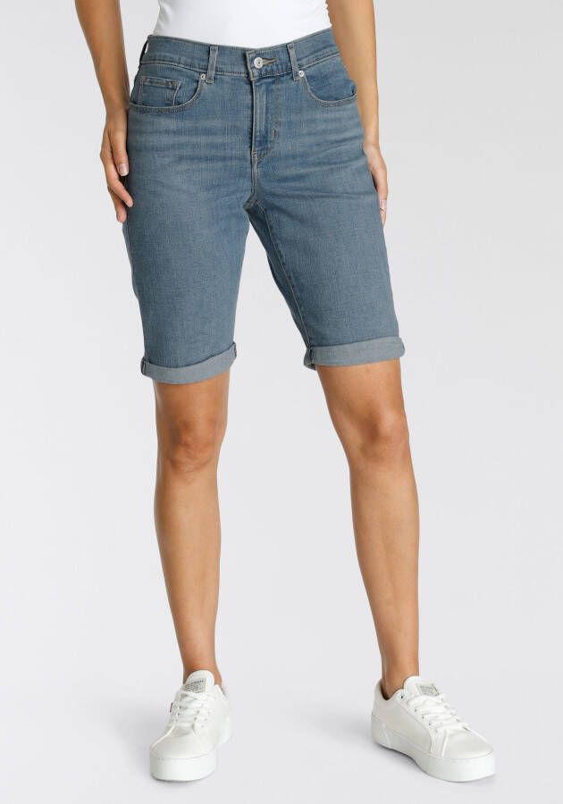 Levi's 300 Straight leg korte jeans in 5-pocketmodel