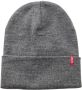 Levi's Slouchy Beanie Herfst Winter Collectie Gray - Thumbnail 2