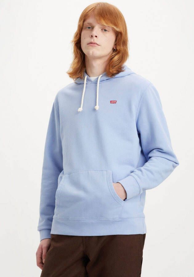 Levi's Hoodie met klein batwing-logo