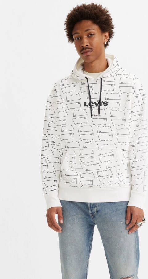 Levi's Hoodie RELAXED GRAPHIC met all-over print