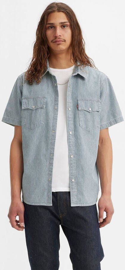 Levi's Jeans overhemd SS RELAXED FIT WESTERN