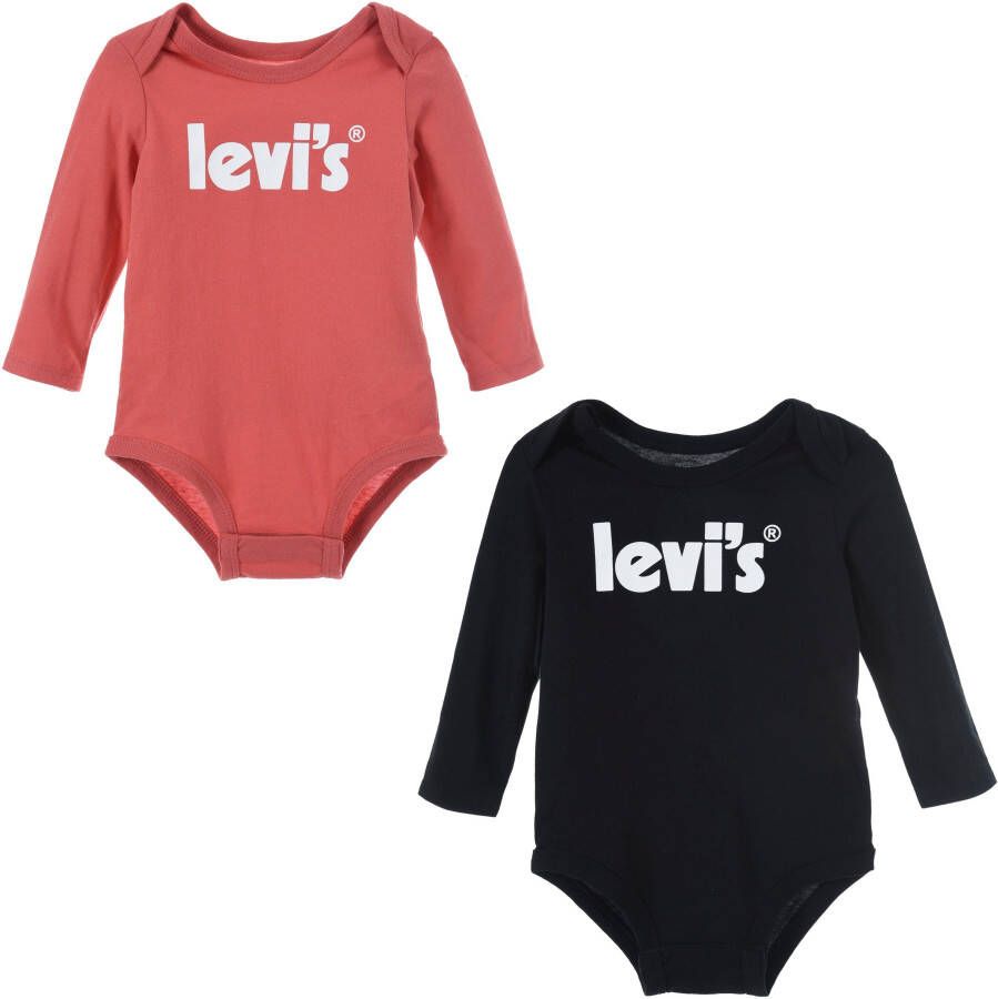 Levi's Kidswear Body met lange mouwen Batwing Uniseks (set 2-delig)