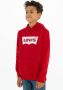 Levis Levi's Kids hoodie met logo rood wit Sweater Logo 116 - Thumbnail 3