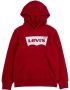 Levis Levi's Kids hoodie met logo rood wit Sweater Logo 104 - Thumbnail 4