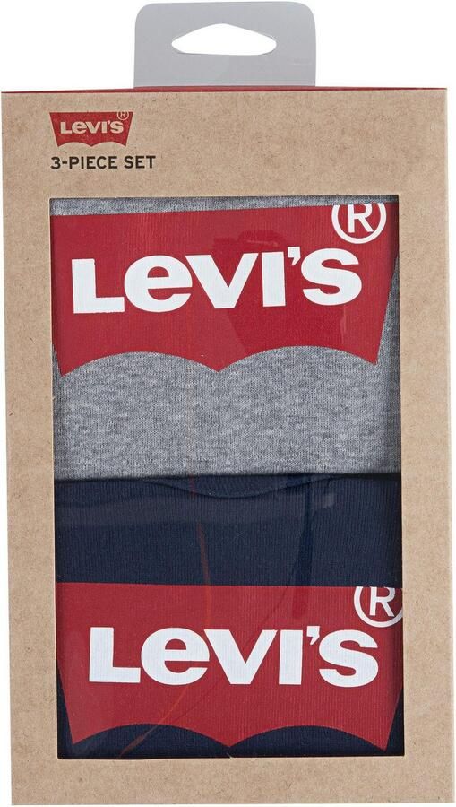 Levi's Kidswear Body met korte mouwen BATWING 2PK BODYSUIT UNISEX van Levi's Kids voor baby's (2-delig) - Foto 6