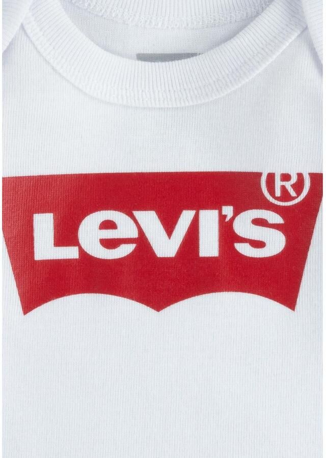 Levi's Kidswear Body met korte mouwen BATWING 2PK BODYSUIT UNISEX van Levi's Kids voor baby's (2-delig) - Foto 3