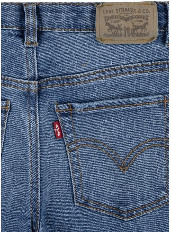 Levis Levi's Kids 726 high waist flared jeans CLEAN GETAWAY Blauw Meisjes Stretchdenim 104 - Foto 6