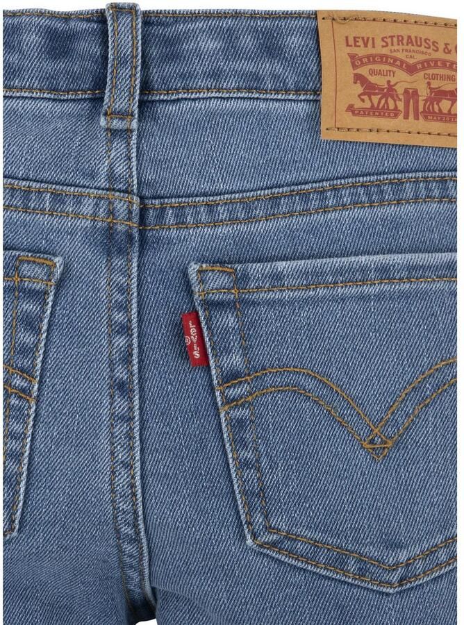 Levis Levi's Kids 726 high waist flared jeans CLEAN GETAWAY Blauw Meisjes Stretchdenim 104 - Foto 4