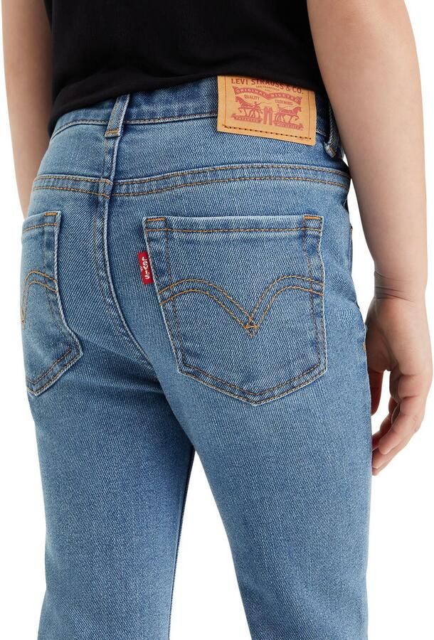 Levis Levi's Kids 726 high waist flared jeans CLEAN GETAWAY Blauw Meisjes Stretchdenim 104 - Foto 11