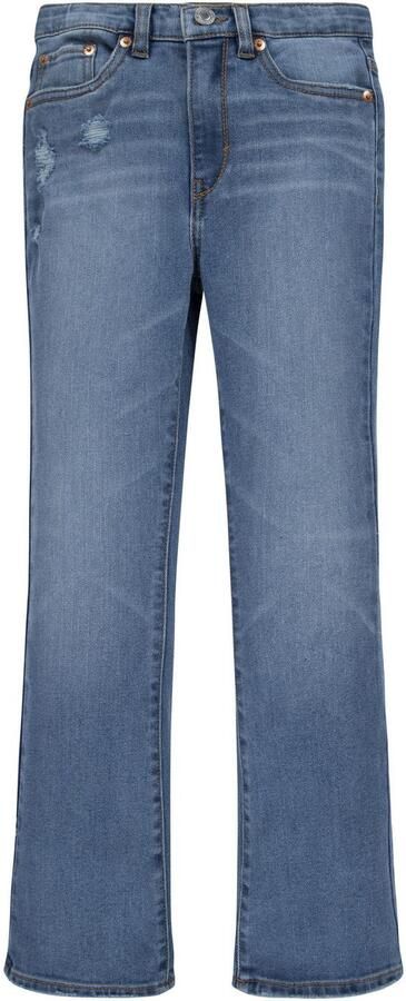 Levis Levi's Kids 726 high waist flared jeans CLEAN GETAWAY Blauw Meisjes Stretchdenim 104 - Foto 13