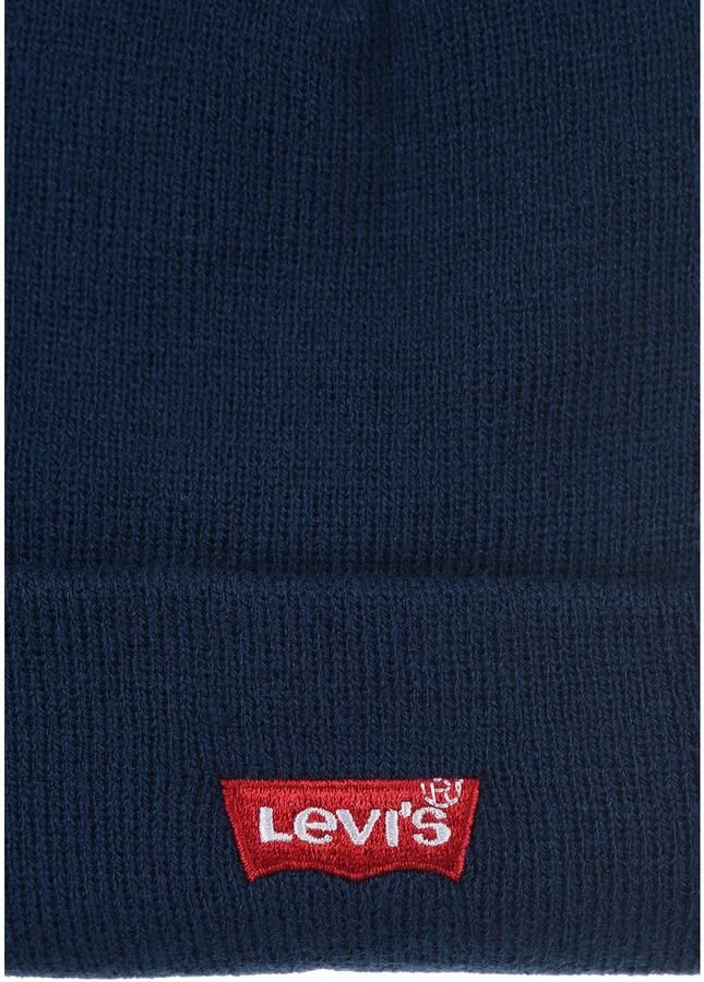 Levi's Kidswear Gebreide muts CORE BATWING BEANIE GLOVES (set 2 stuks)