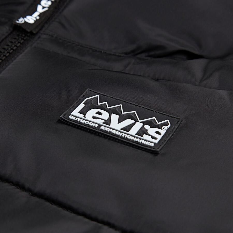 Levi's Kidswear Gewatteerde jas LVB SHERPA LINED MDWT PU