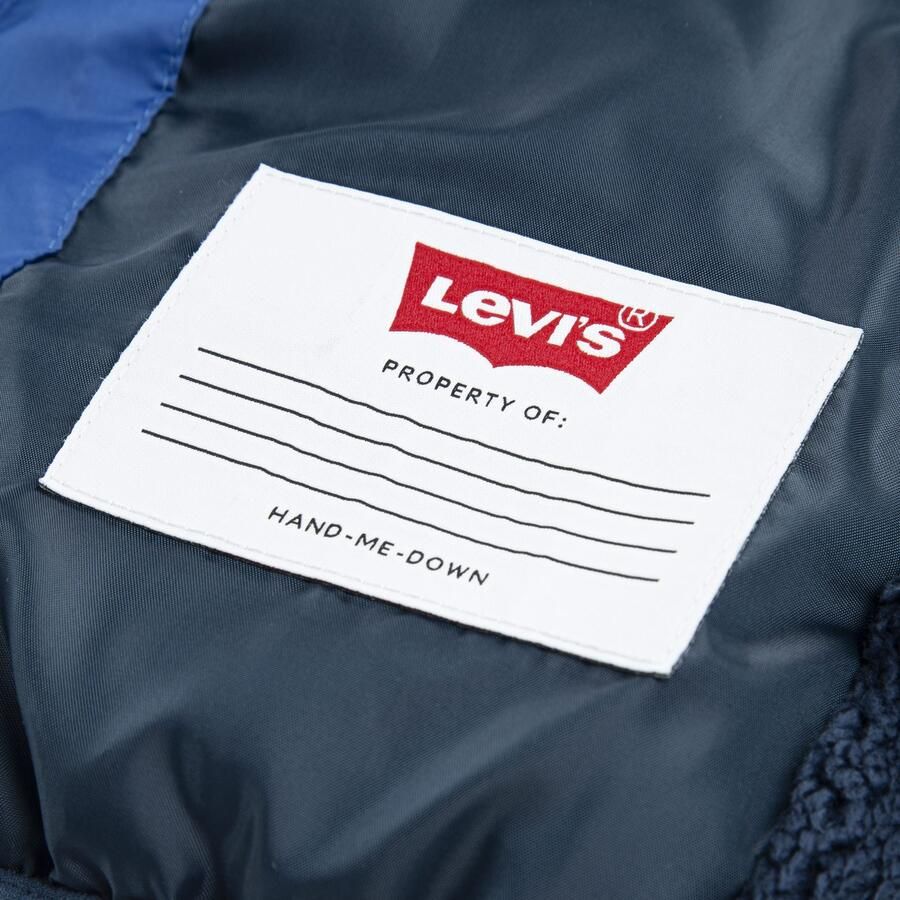Levi's Kidswear Gewatteerde jas LVB SHERPA LINED MDWT PU