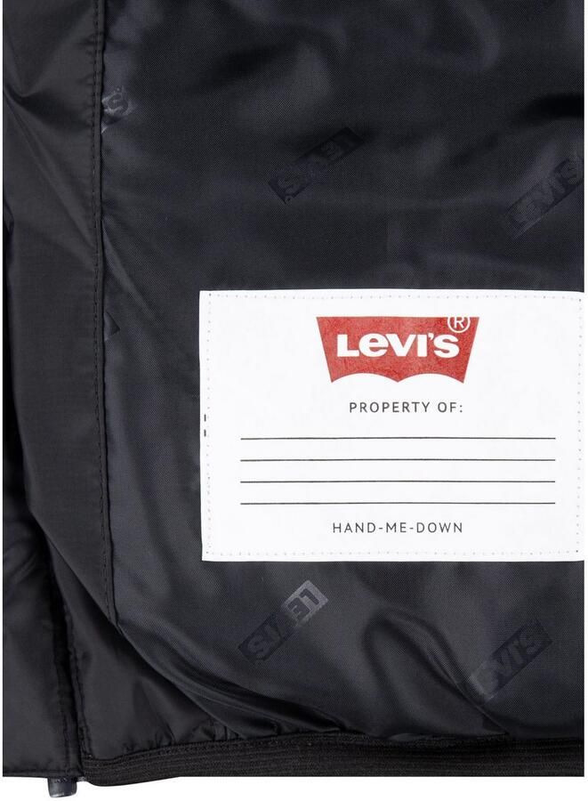 Levi's Kidswear Gewatteerde jas LVB SHERPA LINED PUFFER JKT Winterjas voor met capuchon