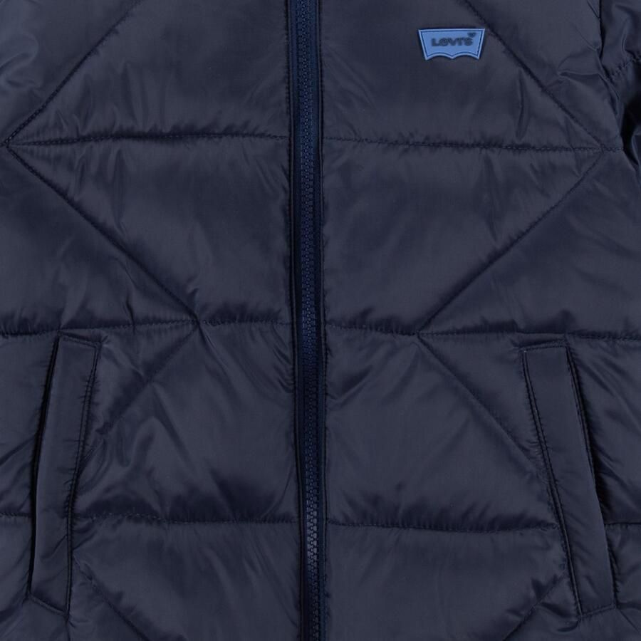 Levi's Kidswear Gewatteerde jas LVB SHERPA LINED PUFFER JKT Winterjas voor JONGENS met capuchon - Foto 2