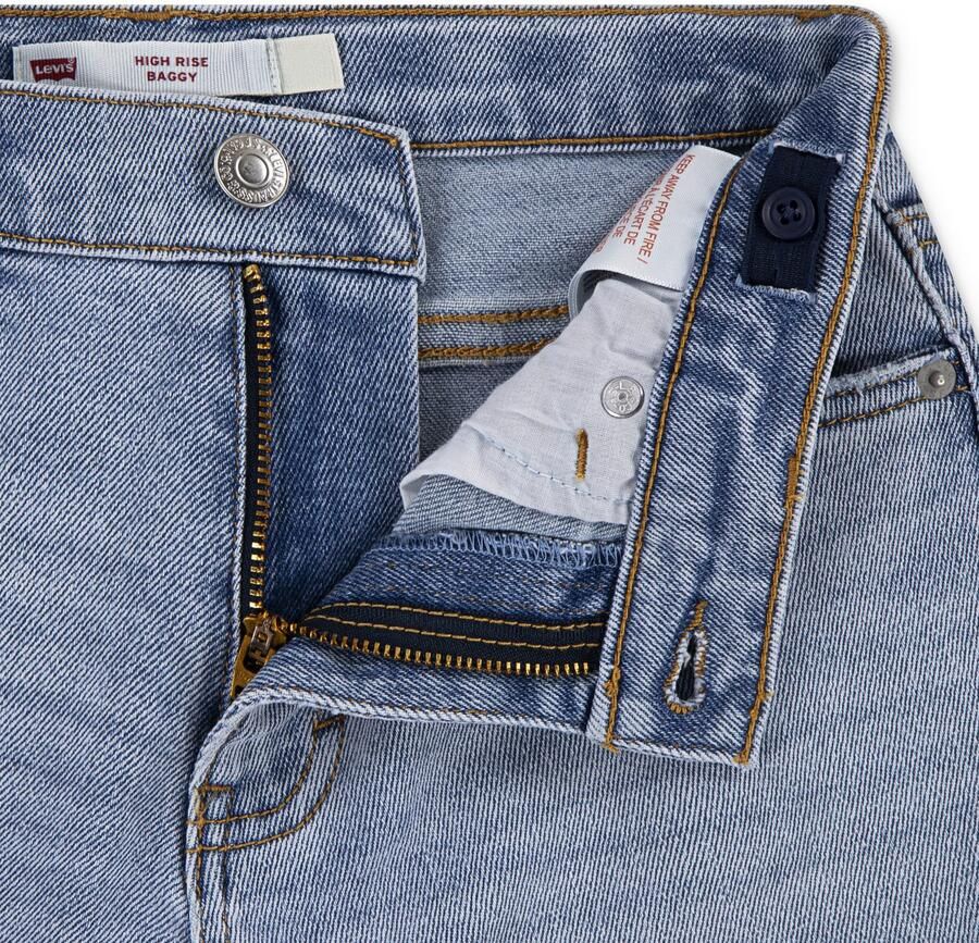 Levi's Kidswear High-waist jeans LVG HIGH RISE BAGGY met een zachte touch - Foto 2