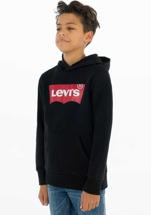 Levis Levi's Kids hoodie met logo zwart Sweater Logo 140 - Foto 8