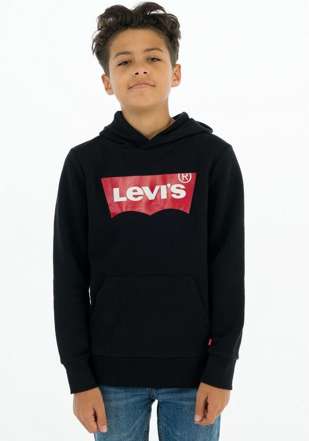 Levis Levi's Kids hoodie met logo zwart Sweater Logo 140 - Foto 4