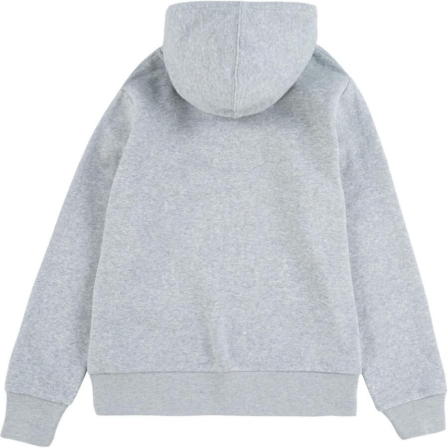 Levis Levi's Kids hoodie Batwing met logo grijs melange Sweater Logo 140 - Foto 4