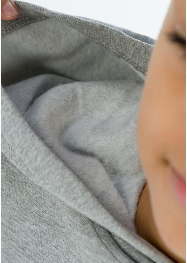 Levis Levi's Kids hoodie Batwing met logo grijs melange Sweater Logo 140 - Foto 12