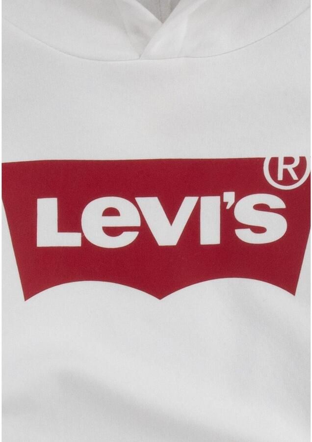 Levis Levi's Kids hoodie Batwing met logo wit Sweater Logo 140 - Foto 5