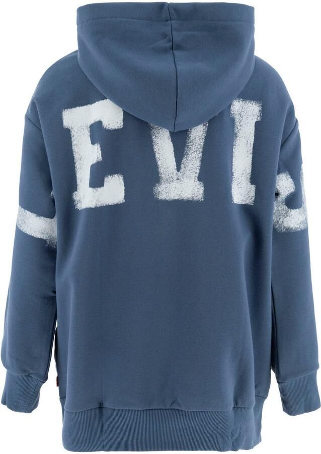 Levi's Kidswear Hoodie LVG LEVIS COLLEGIATE HOODIE met coole rugprint voor meisjes