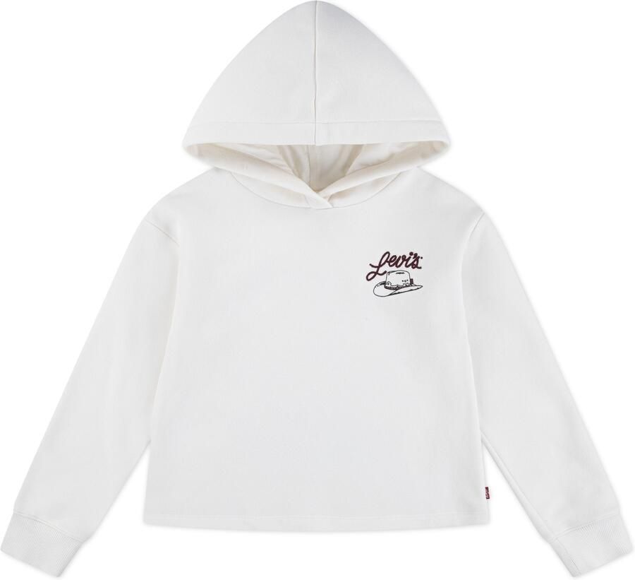 Levi's Kidswear Hoodie LVG MEET AND GREET WESTERN met grote western-rugprint voor meisjes - Foto 7
