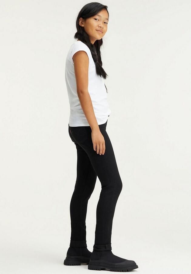 Levis Levi's skinny jegging black Jeans Zwart Meisjes Denim Effen 128 - Foto 4