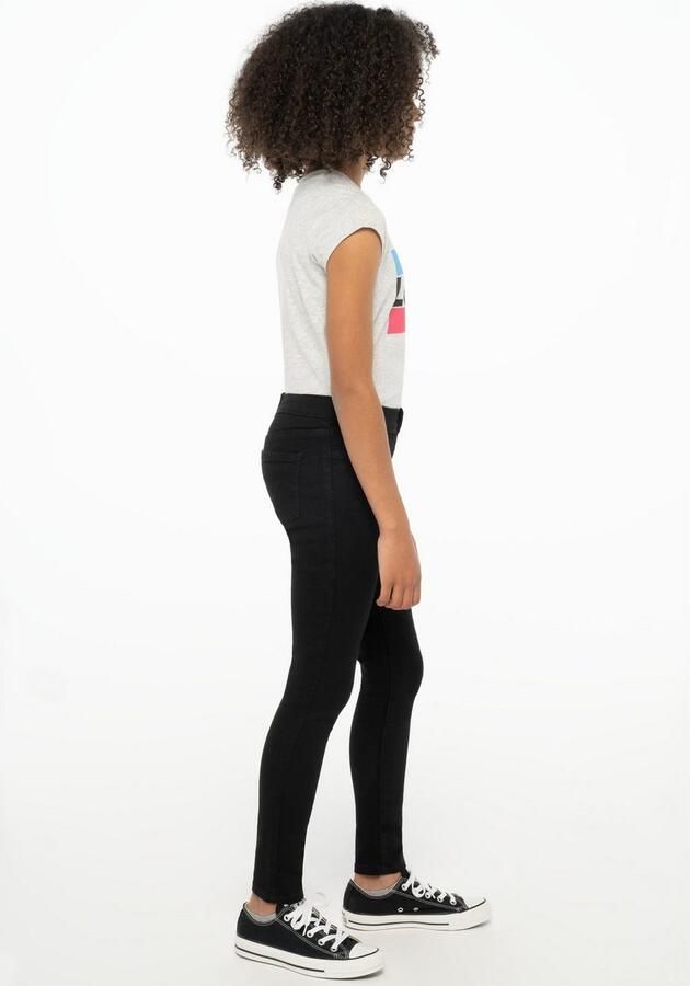 Levis Levi's skinny jegging black Jeans Zwart Meisjes Denim Effen 128 - Foto 5