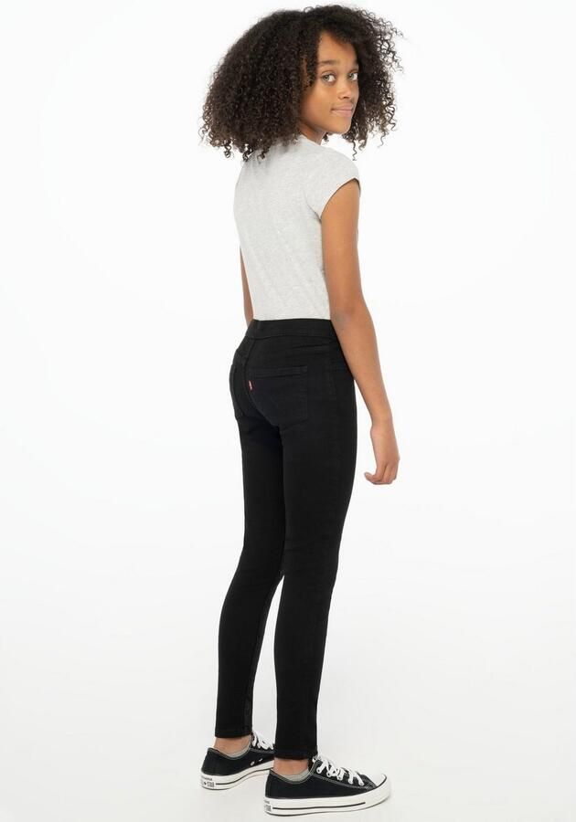 Levis Levi's skinny jegging black Jeans Zwart Meisjes Denim Effen 128 - Foto 6