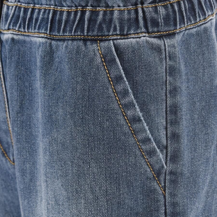 Levis Levi's Kids playsuit blauw Meisjes Denim Klassieke kraag Effen 140 - Foto 3