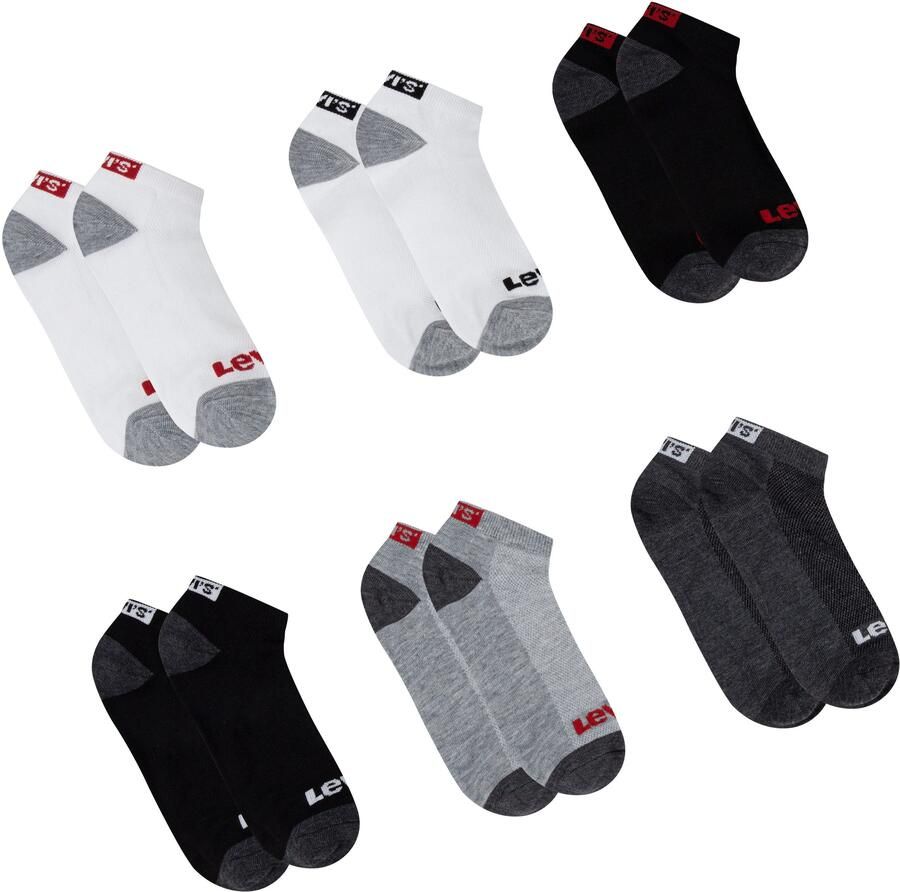 Levi's Kidswear Korte sokken LHN BOX TAB LOW CUT 6PK MarkeL (set 6 paar) - Foto 3