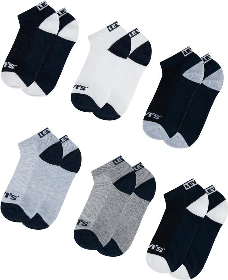 Levi's Kidswear Korte sokken LHN BOX TAB LOW CUT 6PK MarkeL (set 6 paar) - Foto 3