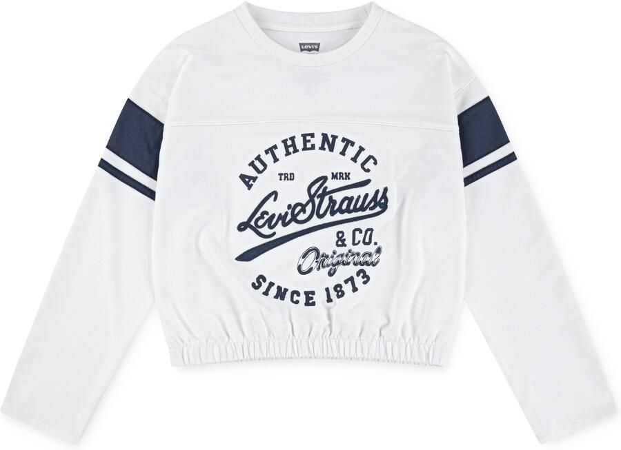 Levi's Kidswear Longsleeve LVG VARSITY LS TEE Cropped voor meisjes - Foto 3