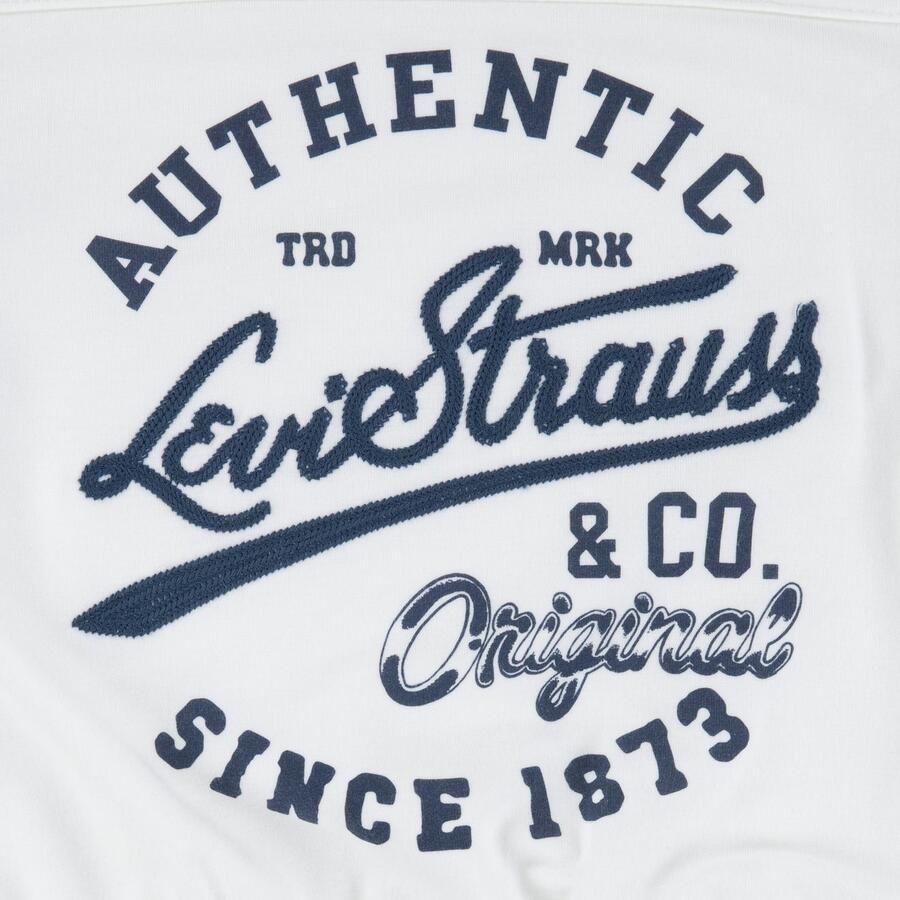 Levi's Kidswear Longsleeve LVG VARSITY LS TEE Cropped voor meisjes