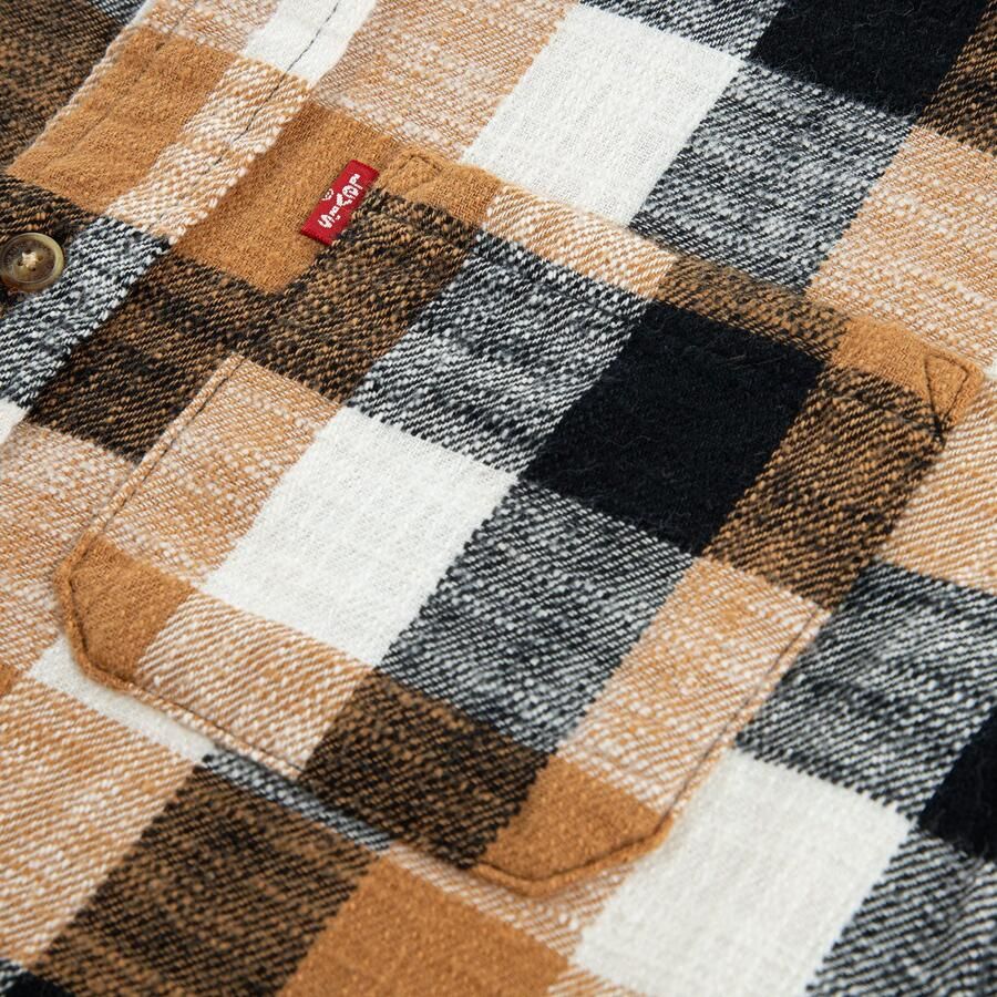 Levi's Kidswear Overhemd met lange mouwen LVB BUFFALO CHECK FLANNEL zacht en knuffelig met ruitpatroon voor jongens - Foto 2
