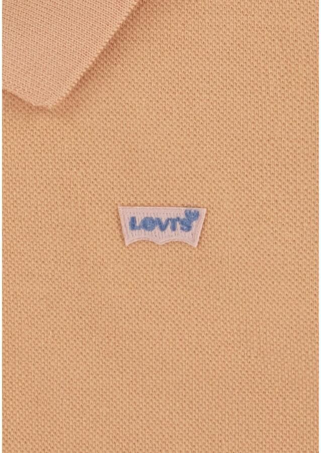Levis Levi's Kids polo oranjezand Jongens Katoen Polokraag Effen 140 - Foto 2