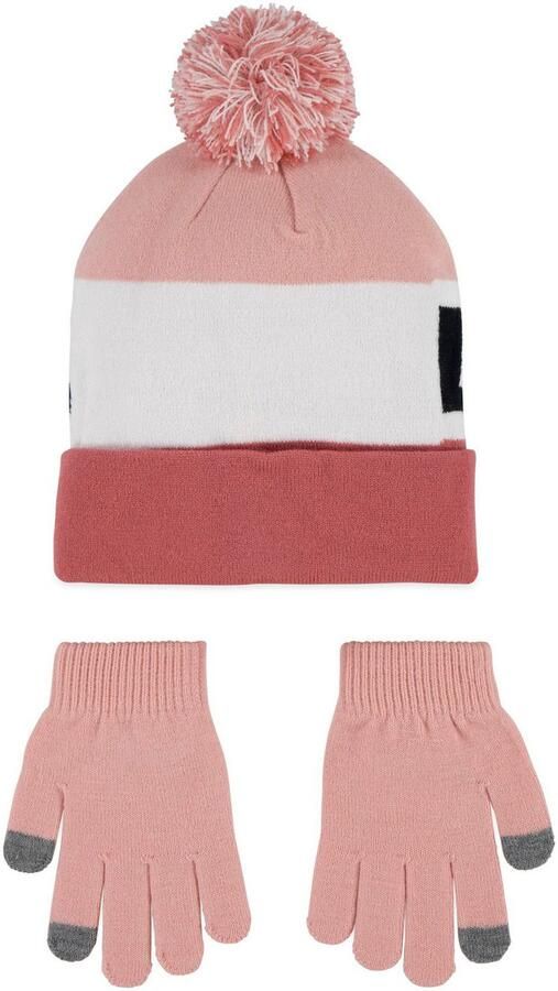 Levi's Kidswear Pomponmuts en handschoen in set (set) - Foto 2