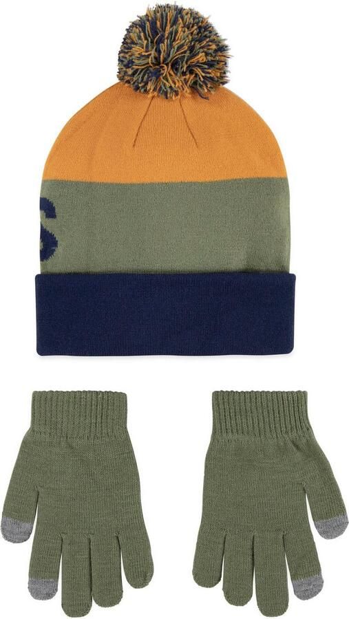 Levi's Kidswear Pomponmuts en handschoen in set (set) - Foto 3